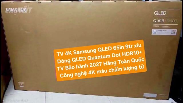 TV QLED Samsung 65Q60B 65in 4K QLED Bảo Hành 2027. Mua bán Tivi, Âm thanh tại Quận 8 Tp Hồ Chí Minh được đăng bởi Nguyen nguyen hình 1