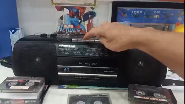 Đài radio cassette Panasonic. Mua bán Tivi, Âm thanh tại Thành phố Thuận An Bình Dương được đăng bởi Hoàng Thắng  hình 1