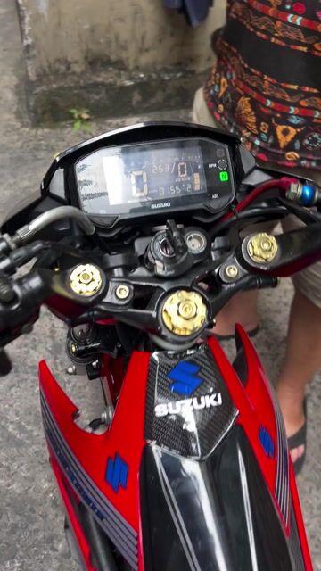 Suzuki Raider 150 2018 Đỏ Đen Xanh. Mua bán Xe máy tại Quận 3 Tp Hồ Chí Minh được đăng bởi Hải Yến Trịnh hình 1