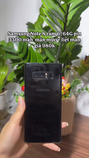 Samsung Note 8 64GB Đen . Mua bán Điện thoại tại Quận Hà Đông Hà Nội được đăng bởi Điện Thoại Cũ  hình 1
