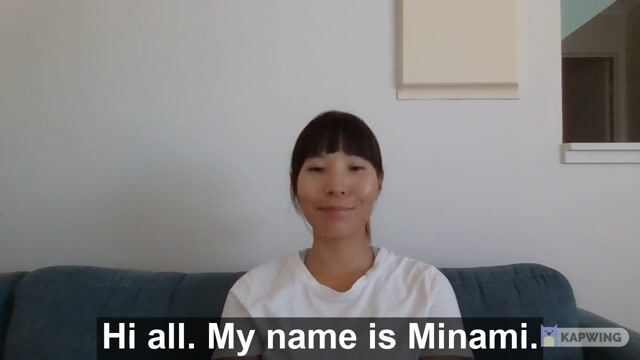 Minami S Profile Video