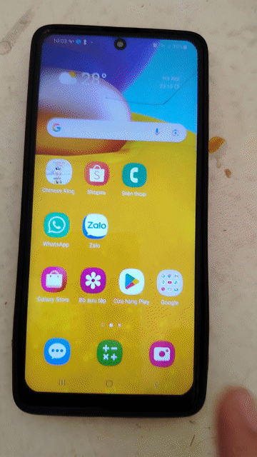 Samsung A71 Đen Đã qua sử dụng. Mua bán Điện thoại tại Huyện Yên Phong Bắc Ninh được đăng bởi Phương Trần hình 1