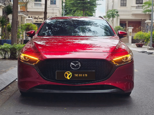 Mazda 3 Sport Luxury 2022 Đỏ 3 vạn. Mua bán Ô tô tại Quận Gò Vấp Tp Hồ Chí Minh được đăng bởi THẾ GIỚI Ô TÔ  hình 1