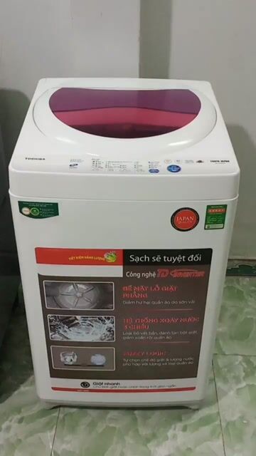 Máy giặt Toshiba 8kg zin đẹp keng bao lắp đặt. Mua bán Máy giặt tại Quận Bình Thạnh Tp Hồ Chí Minh được đăng bởi Tường Vy 2026 hình 1