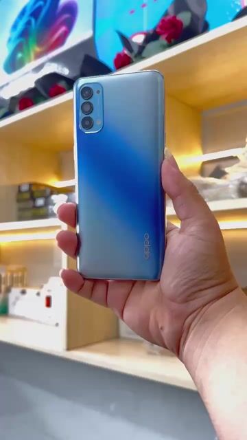 Oppo Reno 4 8+5GB/128GB Xanh. Mua bán Điện thoại tại Quận Ninh Kiều Cần Thơ được đăng bởi Greenskytech hình 1