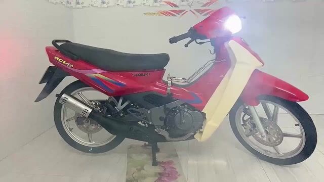 Suzuki RGV 120 Đỏ 2 thì 6 số. Mua bán Xe máy tại Quận Ô Môn Cần Thơ được đăng bởi Trần Thanh toàn hình 1