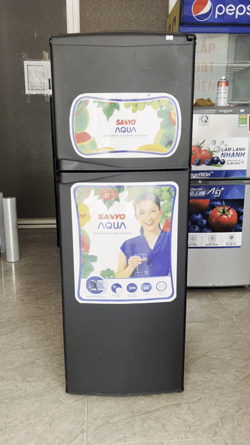 Tủ lạnh Sanyo 150L Đen. Mua bán Tủ lạnh tại Quận 7 Tp Hồ Chí Minh được đăng bởi TH Điện lạnh giá rẻ siêu rẻ HCM hình 1