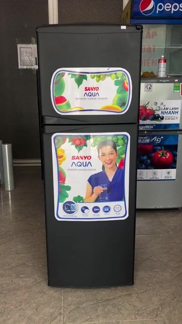 Tủ lạnh Sanyo 150L Đen. Mua bán Tủ lạnh tại Quận 7 Tp Hồ Chí Minh được đăng bởi TH Điện lạnh giá rẻ siêu rẻ HCM hình 1