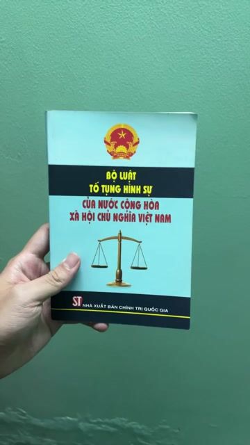 Bộ luật Tố tụng Hình sự - NXB Chính trị Quốc gia