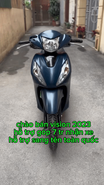 Bán Vision 2023 hỗ trợ góp CCCD  7 tr nhận xe. Mua bán Xe máy tại Quận Cầu Giấy Hà Nội được đăng bởi Xe Máy Đoàn Văn Cam Kết Đúng Ảnh Đúng Biển Đúng Giá Trị hình 1