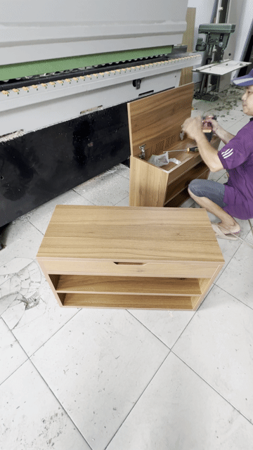 Kệ giày Gỗ Nâu Đơn giản. Mua bán Tủ, kệ gia đình tại Quận Tân Bình Tp Hồ Chí Minh được đăng bởi Kim Ngan Nguyen hình 1