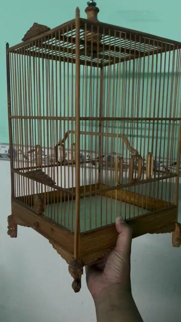 Lồng chim  tre già, nuôi sâu đầu đỏ,hút mật.. Mua bán Phụ kiện, Thức ăn, Dịch vụ tại Quận Tân Phú Tp Hồ Chí Minh được đăng bởi bim bim hình 1