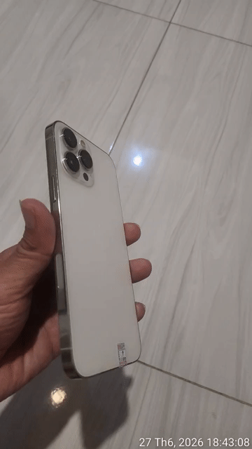 Apple iPhone 13 Pro Max 128GB Bạc Dính iCloud. Mua bán Điện thoại tại Huyện Phú Tân An Giang được đăng bởi Huỳnh Bờm hình 1