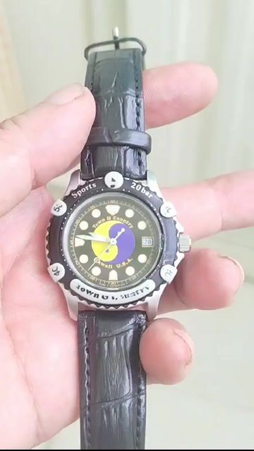 Đồng hồ Town & Country Unisex Thép Đen 37mm. Mua bán Đồng hồ tại Thành phố Kon Tum Kon Tum được đăng bởi TL NGHỈ CHƠI  hình 1