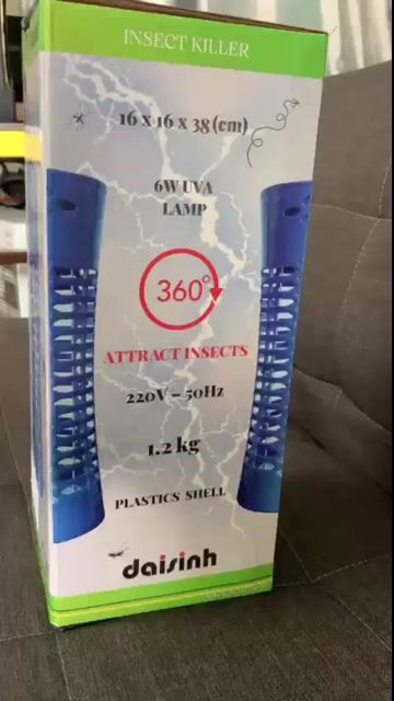 ĐÈN DIỆT MUỖI ĐẠI SINH DS-D6N. Mua bán Đèn tại Quận Gò Vấp Tp Hồ Chí Minh được đăng bởi Mr Khải hình 1
