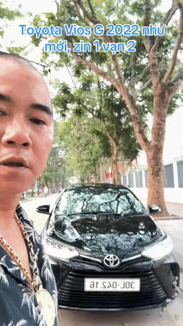 Toyota Vios G 2022 zin 1,2 vạn. Mua bán Ô tô tại Quận Hoàng Mai Hà Nội được đăng bởi Phạm quang đồng hình 1