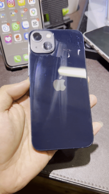 Apple iPhone 13 Xanh Đã sử dụng zin nguyên. Mua bán Điện thoại tại Thành phố Thủ Đức Tp Hồ Chí Minh được đăng bởi Minh Sang Store Góp Bao Nợ Xấu hình 1