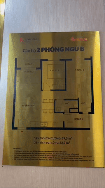 Mua bán Căn hộ Chung cư Huyện Nhơn Trạch Đồng Nai diện tích 69.5 m² giá 1,5 tỷ