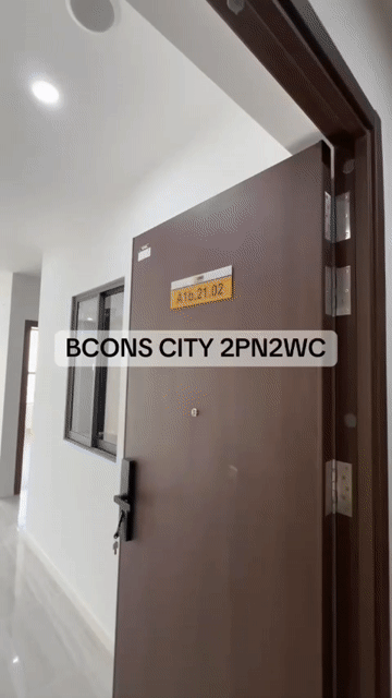 Cho thuê Căn hộ Chung cư Bcons City - Green Topaz Thành phố Dĩ An Bình Dương diện tích 52 m² giá 6 triệu/tháng