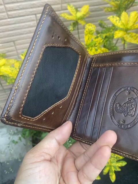 Ví da Linz Leather Nam Da Nâu. Mua bán Túi xách tại Quận 11 Tp Hồ Chí Minh được đăng bởi Shop Da Thật hình 1