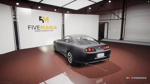 FIVEM Jester5 | Realistic Sports Car Add-On | Interior & Exterior | Working Lights | Optimized | Fivem Ready | High Quality — video preview