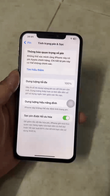 iPhone XS Max 64GB Trắng quốc tế sạch. Mua bán Điện thoại tại Thành phố Thủ Đức Tp Hồ Chí Minh được đăng bởi HA hình 1