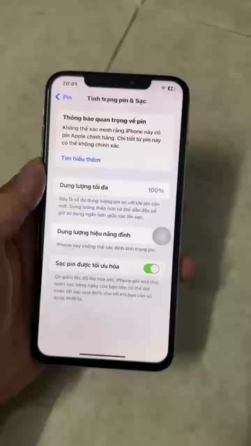 iPhone XS Max 64GB Trắng quốc tế sạch. Mua bán Điện thoại tại Thành phố Thủ Đức Tp Hồ Chí Minh được đăng bởi HA hình 1