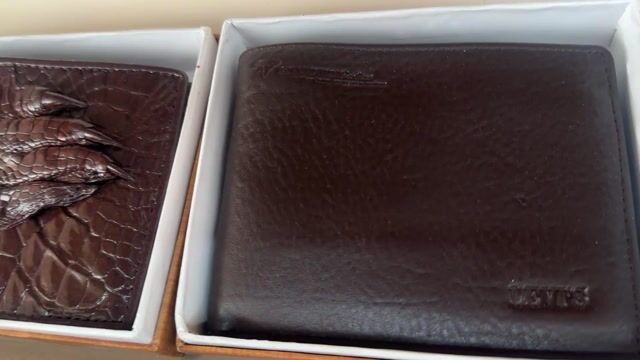 Ví da Levis Nam Da Nâu. Mua bán Túi xách tại Thành phố Bến Tre Bến Tre được đăng bởi Shop Đồ Da Thật hình 1