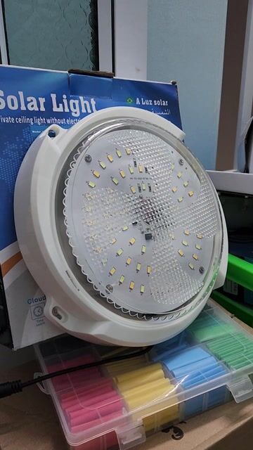 Đèn ốp trần năng lượng mặt trời. Mua bán Đèn tại Quận Ninh Kiều Cần Thơ được đăng bởi Thành Thịnh Hòa hình 1