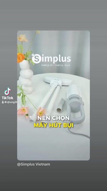 Máy hút bụi Simplus Trắng. Mua bán Thiết bị vệ sinh, nhà tắm tại Thị xã Bến Cát Bình Dương được đăng bởi Huỳnh Quốc Hùng hình 1