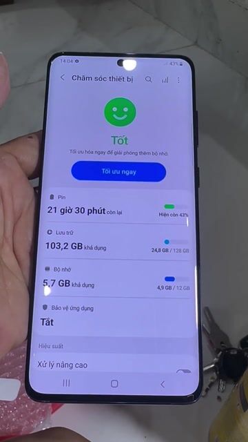 s20pluss đủ chức năng zin 12/128gb việt 2 sim. Mua bán Điện thoại tại Quận Long Biên Hà Nội được đăng bởi ĐIỆN THOẠI AK TẬN TÂM TRÁCH NHIỆM hình 1