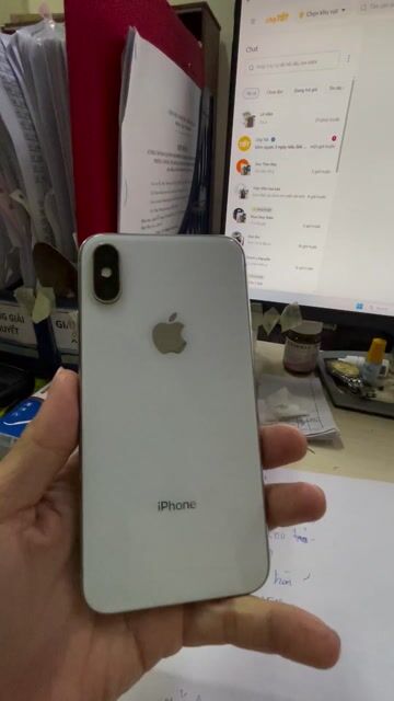 Apple iPhone Xs 256GB Trắng  q tế bao mượt. Mua bán Điện thoại tại Quận Bình Tân Tp Hồ Chí Minh được đăng bởi Tantaimobile hình 1