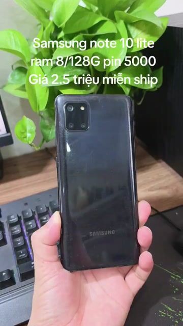 Samsung Note 10 Lite 128GB zin nguyên cây máy mượt. Mua bán Điện thoại tại Quận Hà Đông Hà Nội được đăng bởi Shop Điện Thoại Cũ Zin hình 1