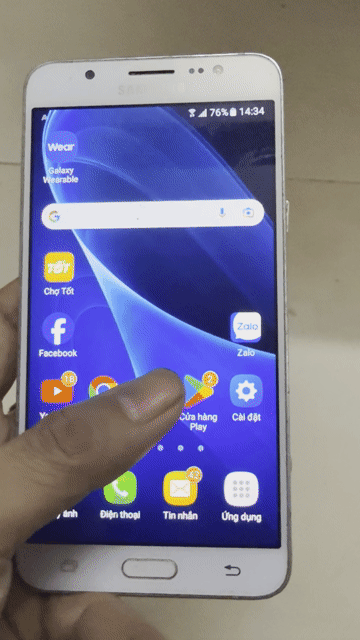 Điện thoại Samsung J7 liệt nút home. Mua bán Điện thoại tại Quận 7 Tp Hồ Chí Minh được đăng bởi Ngô Thanh tiến hình 1