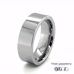 8mm Flat Tungsten Carbide Wedding Ring 360 video