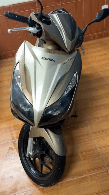 Honda Air Blade 125 2014 Vàng đồng. Mua bán Xe máy tại Huyện Đông Anh Hà Nội được đăng bởi minhquan hình 1