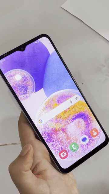 Samsung A23 Xanh Nguyên bản. Mua bán Điện thoại tại Huyện Châu Thành An Giang được đăng bởi Chess hình 1
