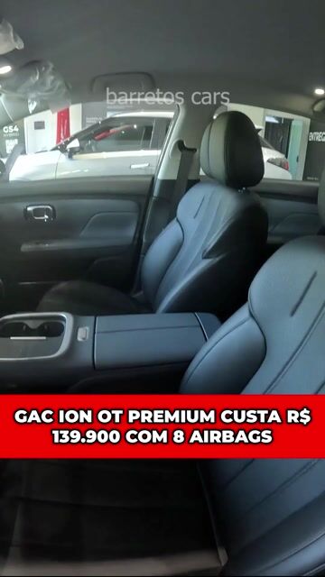 GAC AION UT PREMIUM CUSTA R$ 139.900 COM 8 AIRBAGS #suv #carros #eletrico #carroeletrico #preco