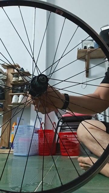 Vành xe đạp Giant Sr2 Hợp kim Đen. Mua bán Phụ tùng xe tại Thành phố Trà Vinh Trà Vinh được đăng bởi Nguyễn Hoàng Minh hình 1