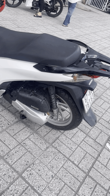 Honda SH Mode 2014 Trắng 40.000 km. Mua bán Xe máy tại Thành phố Long Xuyên An Giang được đăng bởi Sang hình 1
