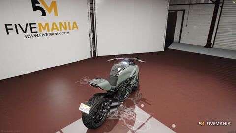 FIVEM Diavel | Realistic Motorcycle [Add-On] | Optimized | Fivem Ready | High Quality — video preview