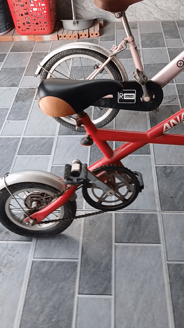 Xe đạp trẻ em Nhật Bản màu Đỏ. Mua bán Xe đạp tại Thành phố Tây Ninh Tây Ninh được đăng bởi Le Tien hình 1