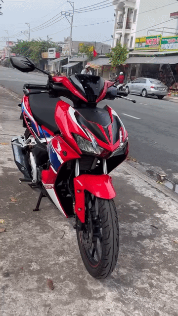 Honda Winner X V2 ABS 2020 Đỏ 16000 km. Mua bán Xe máy tại Thị xã Bến Cát Bình Dương được đăng bởi xe máy trả góp tín nghĩa  hình 1