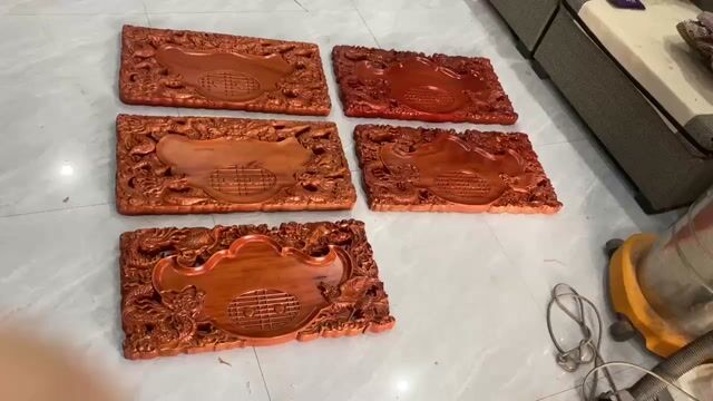 Khay trà gỗ xà cừ nâu đỏ. Mua bán Nội thất, đồ gia dụng khác tại Quận 12 Tp Hồ Chí Minh được đăng bởi XƯỞNG GỖ LÂM PHÁT hình 1