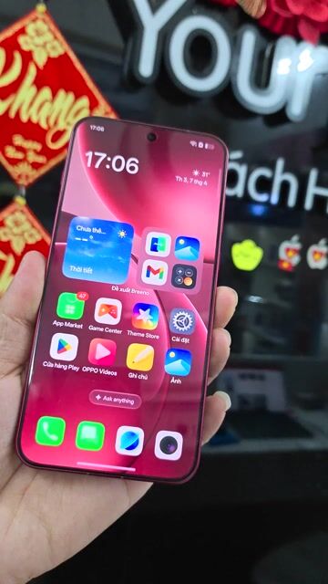 Oppo Find X9 Đỏ fullbox 99%. Mua bán Điện thoại tại Quận Hải Châu Đà Nẵng được đăng bởi Your Phone hình 1