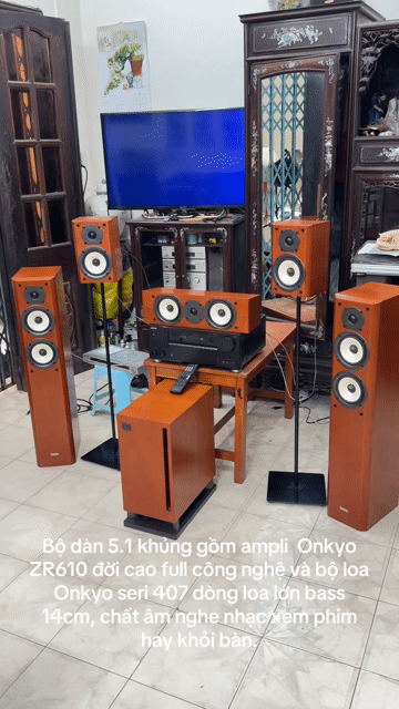 Dàn âm thanh Onkyo 5.1 loa cột khủng. Mua bán Tivi, Âm thanh tại Quận Đống Đa Hà Nội được đăng bởi Lại Văn Thắng hình 1