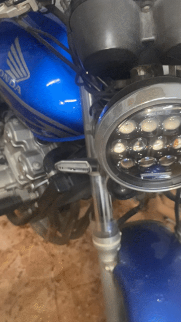 Honda CB400 Xanh Xe phân khối lớn. Mua bán Xe máy tại Quận 3 Tp Hồ Chí Minh được đăng bởi Nguyệt hình 1