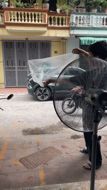 Quạt đứng mô tơ đồng nhật xịn công nghiệp 65cm . Mua bán Quạt tại Quận Hoàn Kiếm Hà Nội được đăng bởi ntthuxinh hình 1