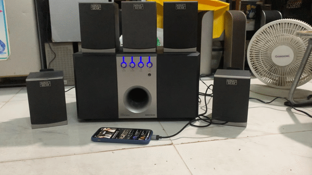 Bộ loa vi tính Sonicgear Sp551 dòng hiếm Singapor. Mua bán Tivi, Âm thanh tại Quận Tân Phú Tp Hồ Chí Minh được đăng bởi anphong hình 1