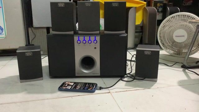 Bộ loa vi tính Sonicgear Sp551 dòng hiếm Singapor. Mua bán Tivi, Âm thanh tại Quận Tân Phú Tp Hồ Chí Minh được đăng bởi anphong hình 1